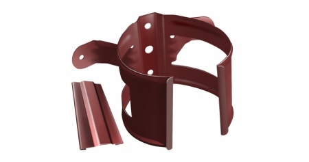 Кронштейн трубы на дерево 125*90мм Granite