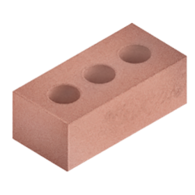Борский кирпич силикатный пустотелый 1,4НФ оранжевый