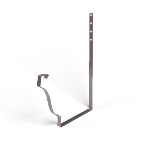 Держатель желоба 120х86х295 (3 мм) RAL8017