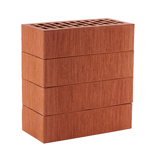 Кирпич ЛСР лицевой керамический пустотелый 1НФ красный тростник