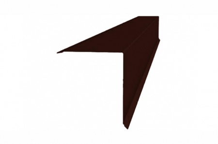 Конек односкатной кровли 160*160 GreenCoat Pural Matt BT 0.5