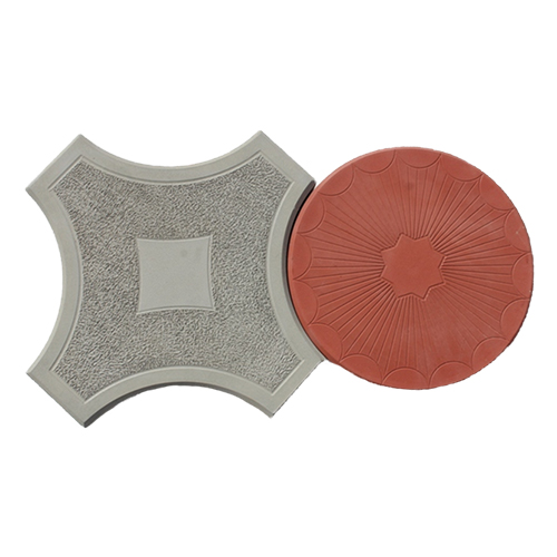 Брусчатка вибролитье Арт Альянс Граль звезда круг 325 х 325 х 45 Серый