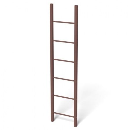 Лестница кровельная, стеновая без кронштейнов RAL8017