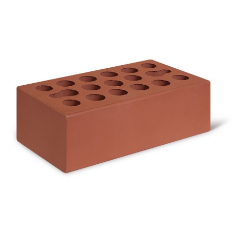 Керма кирпич лицевой 1.4НФ Бордо гладкая