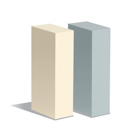 Кирпич силикатный лицевой одинарный полнотелый желтый, серый